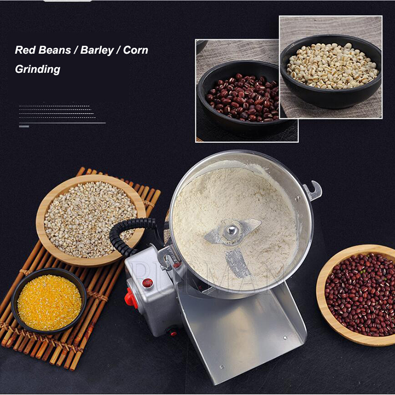 Electric Grain Mill 2500W - Elektryczny młynek do pełnoziarnistych produktów, do