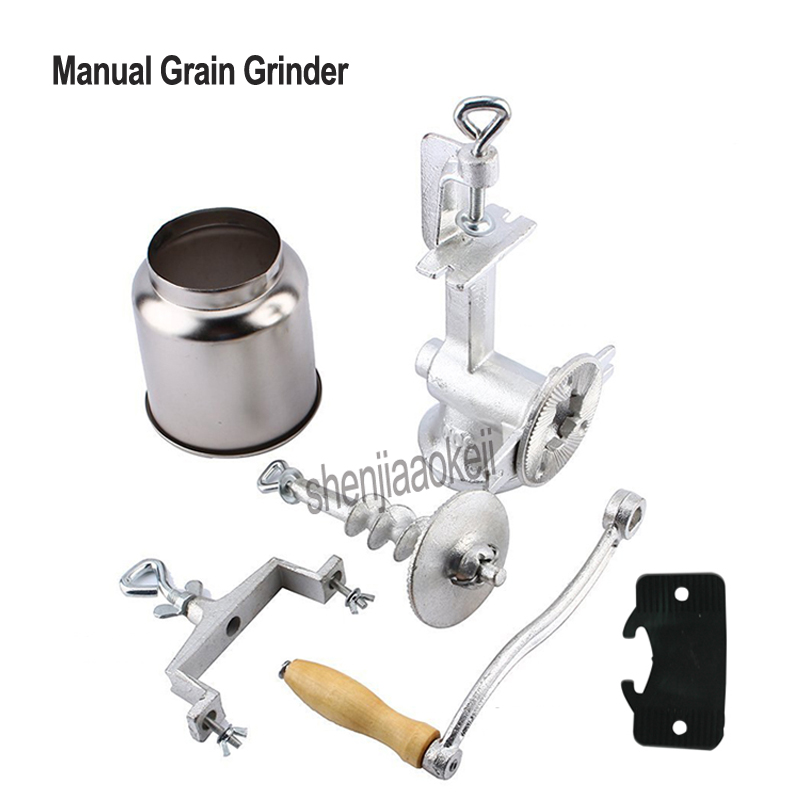 Grain Mill Grinder Hand Crank - Ręczna Młynek do Ziaren Przypraw Ziół