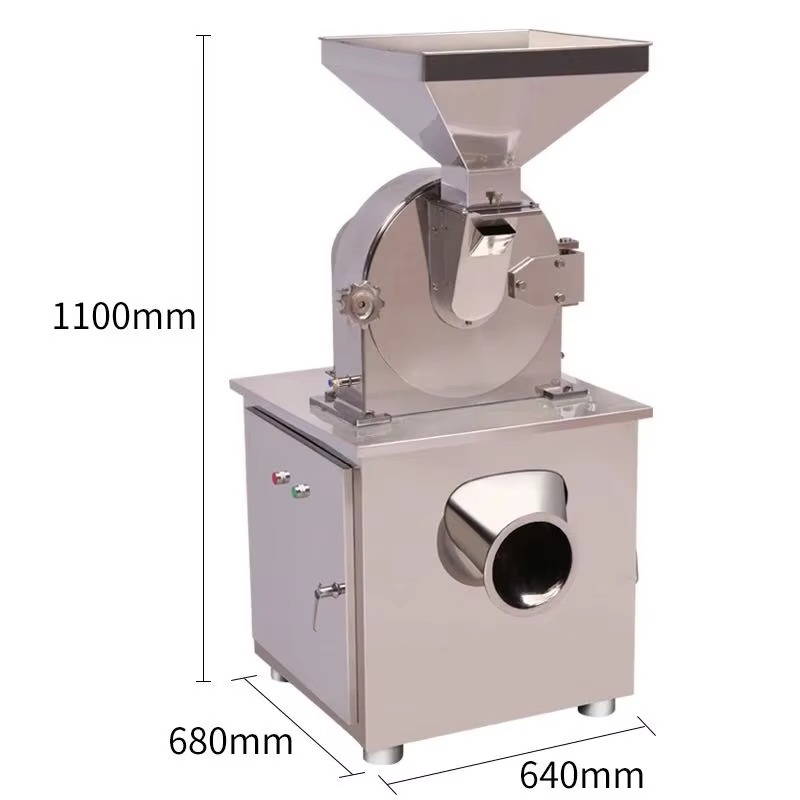 Dry Grain Grinder Stainless Steel - Elektryczny rozdrabniacz do suchej papryki chili,