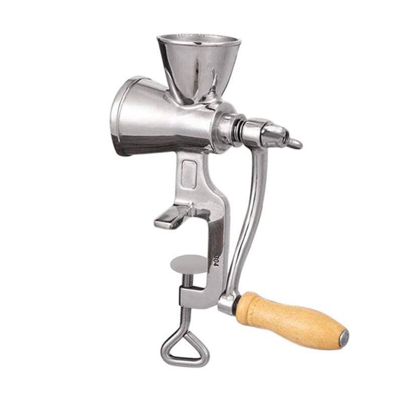 Grain Mill Grinder Hand Crank - ABJI-Ręczny młynek do ziaren z korbką,