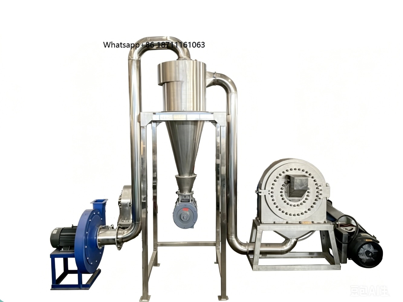 Industrial Hammer Mill Grinder - Przemysłowy, wielofunkcyjny młyn do mielenia ryżu,