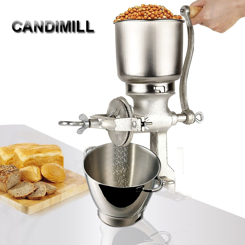 Dry Grain Grinder Stainless Steel - CANDIMILL Wielofunkcyjna Mała Ręczna Młynek do