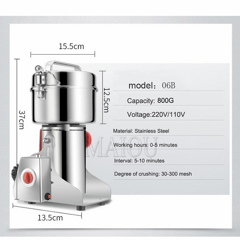 Elektryczny młynek do zboża Co – Electric Grain Mill 2500W recenzja i cena