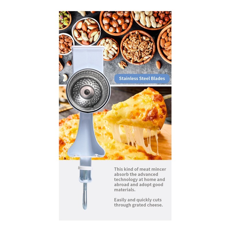 Ręczny młynek do żywności popo – Grain Mill Grinder Hand Crank recenzja i cena