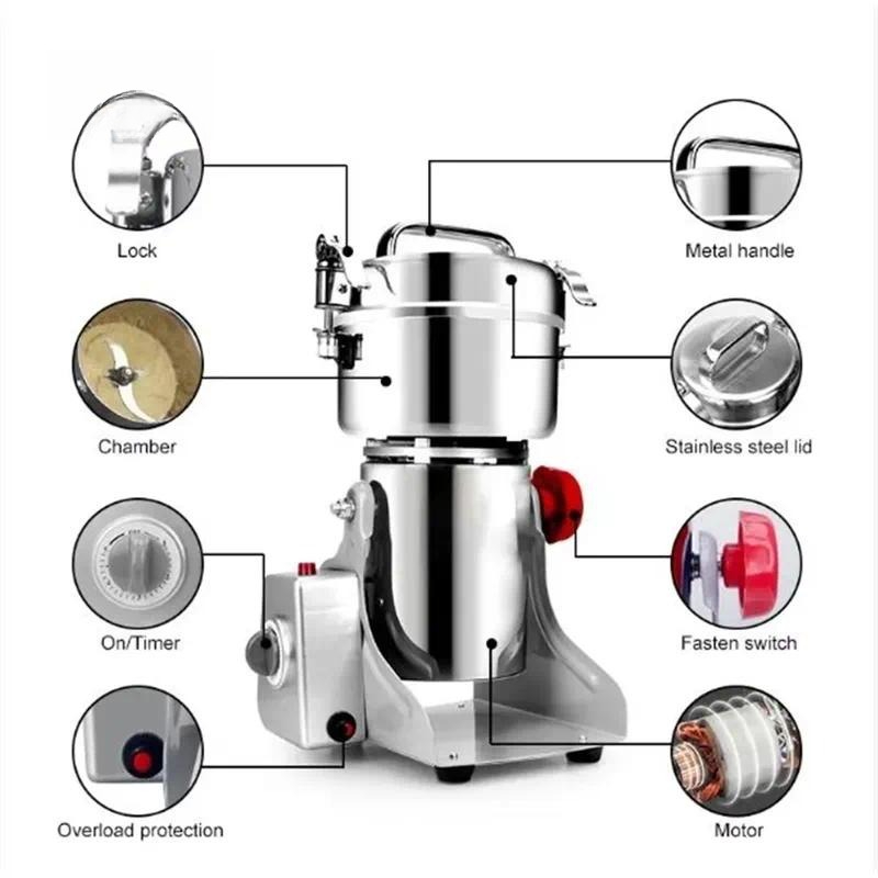 Komercyjny elektryczny młynek  – Herb Grinder Machine Commercial recenzja i cena