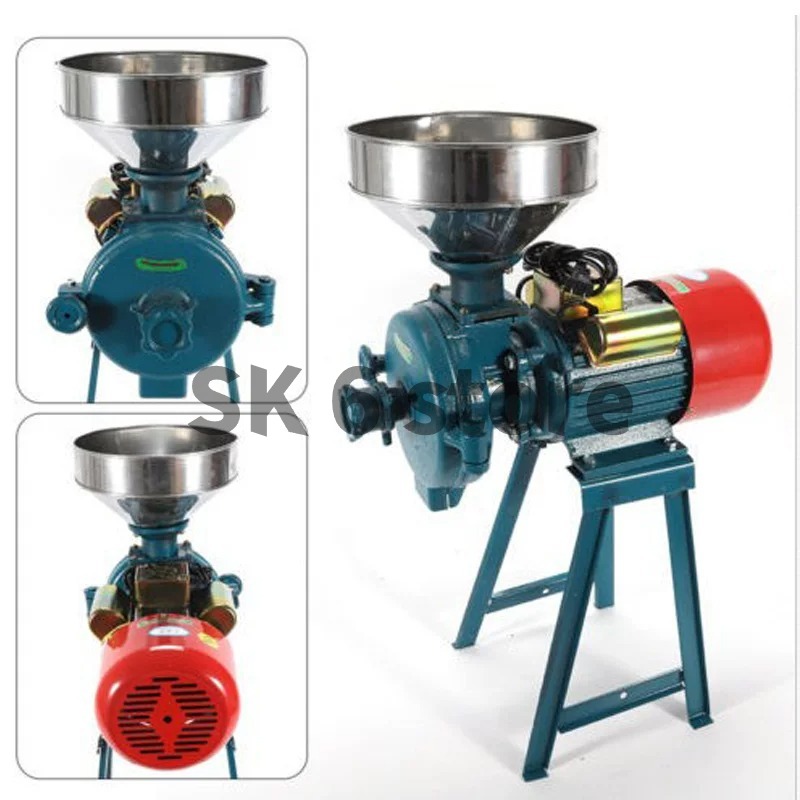 Elektryczny młynek do zbóż 220 – Corn Grinder Machine Electric recenzja i cena