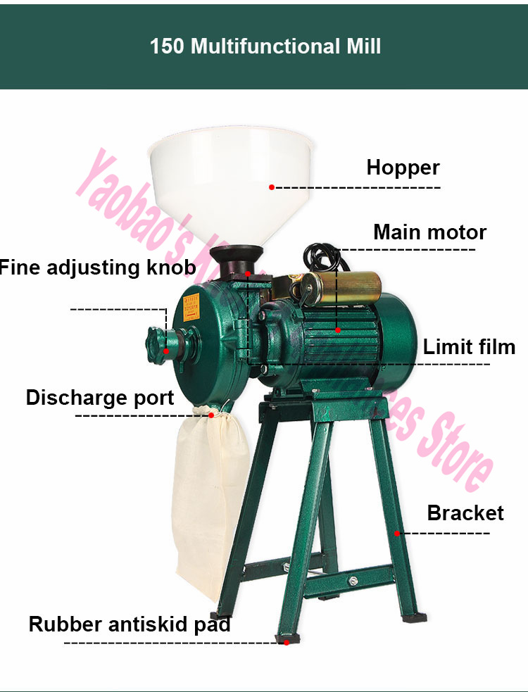 Profesjonalna maszyna do miele – Electric Grain Mill 2500W recenzja i cena