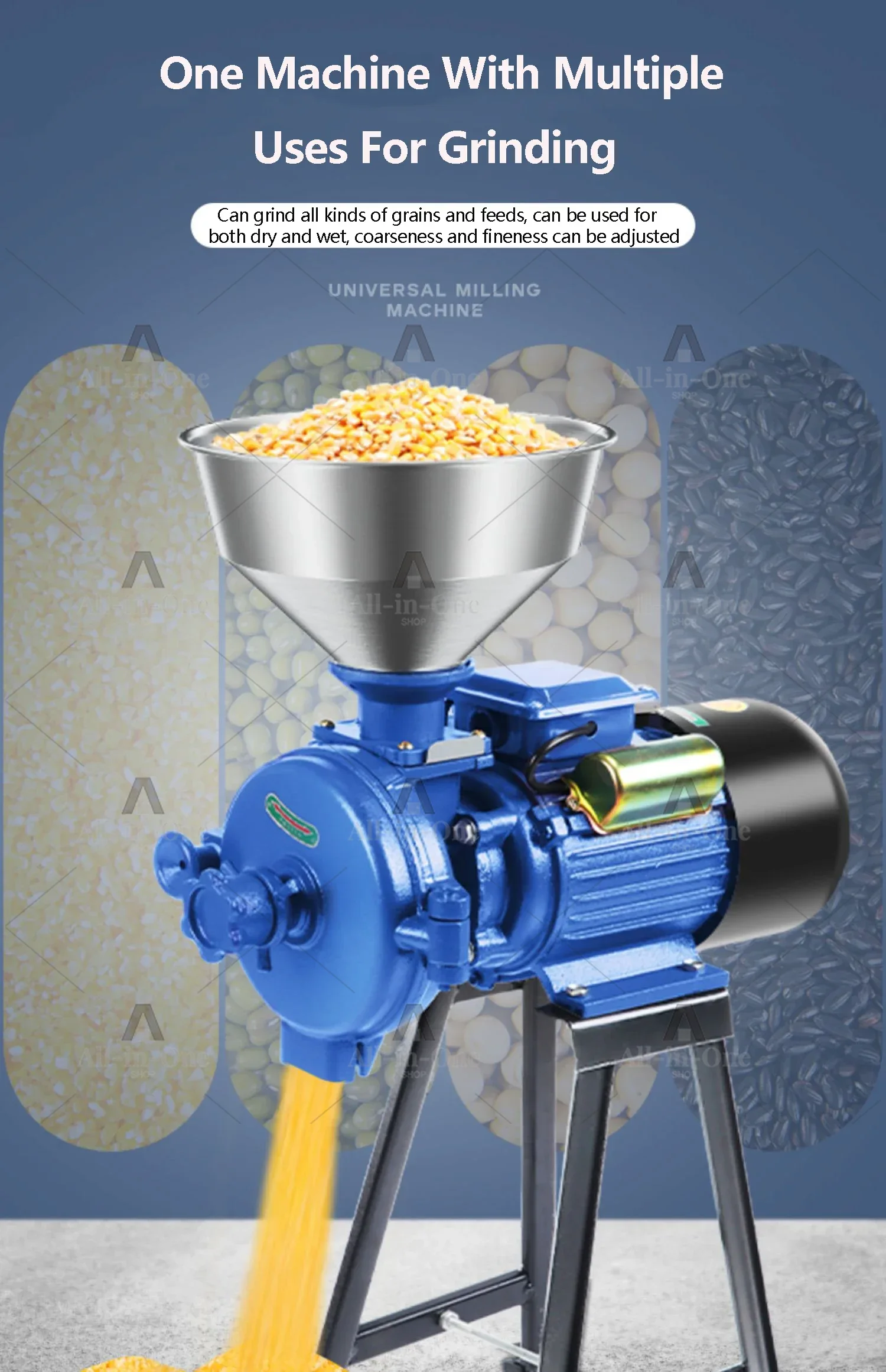 Odpowiedni do elektrycznej kru – Electric Grain Mill 2500W recenzja i cena