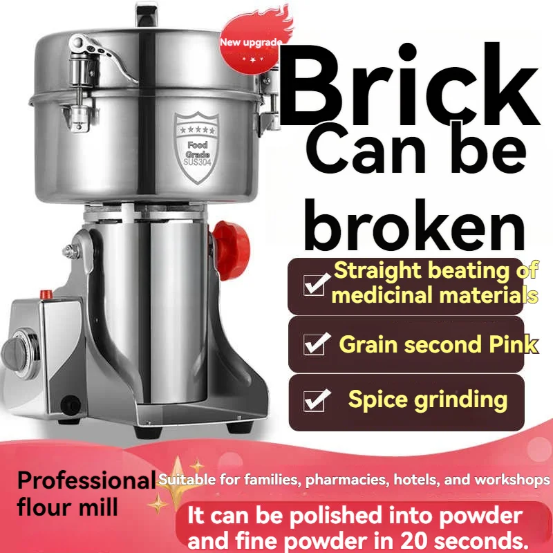Tylko szlifierka sucha 4500G - – Dry Grain Grinder Stainless Steel recenzja i cena