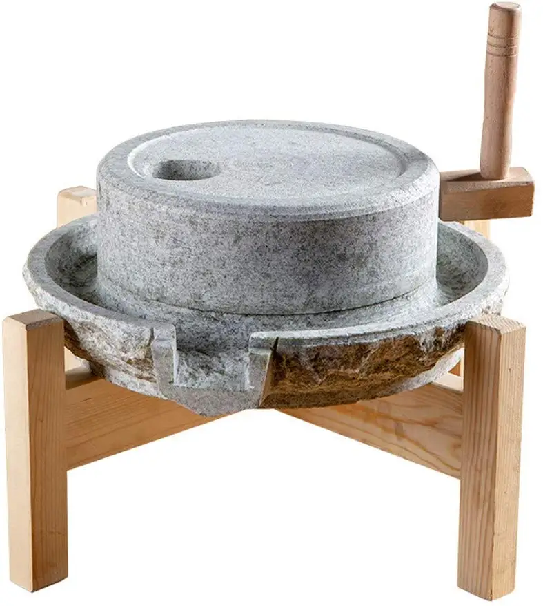 100% naturalny kamień blueston – Grain Mill Grinder Hand Crank recenzja i cena