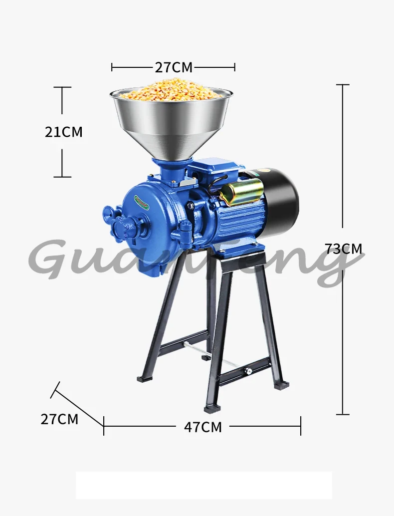 Elektryczna młynka do zboża o  – Electric Grain Mill 2500W recenzja i cena