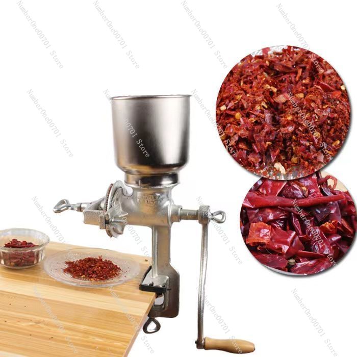 Ręczny młynek żeliwny cynowany – Grain Mill Grinder Hand Crank recenzja i cena