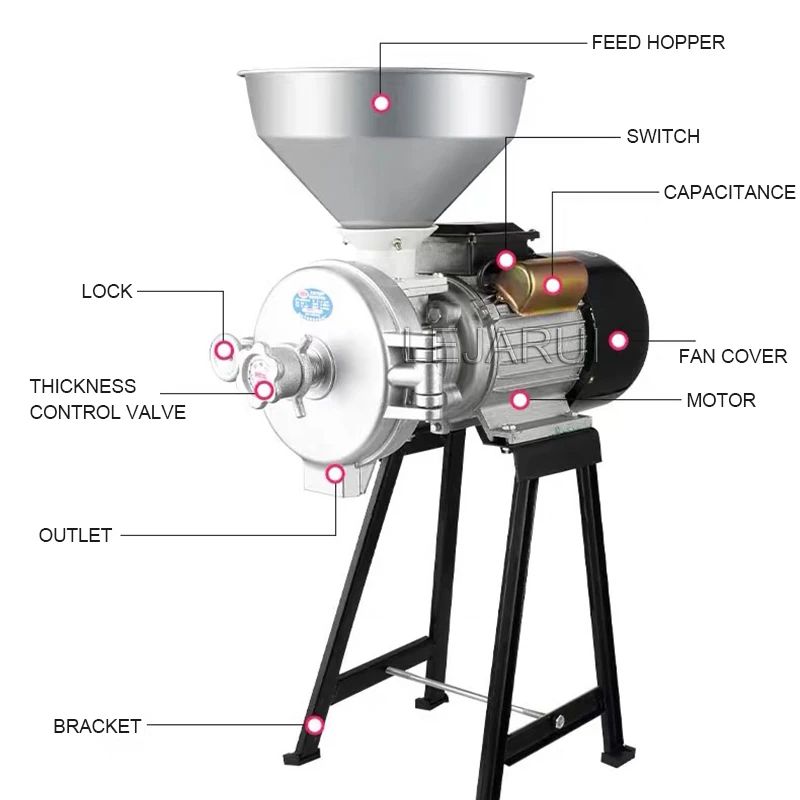 Elektryczny młyn do zboża mokr – Corn Grinder Machine Electric recenzja i cena