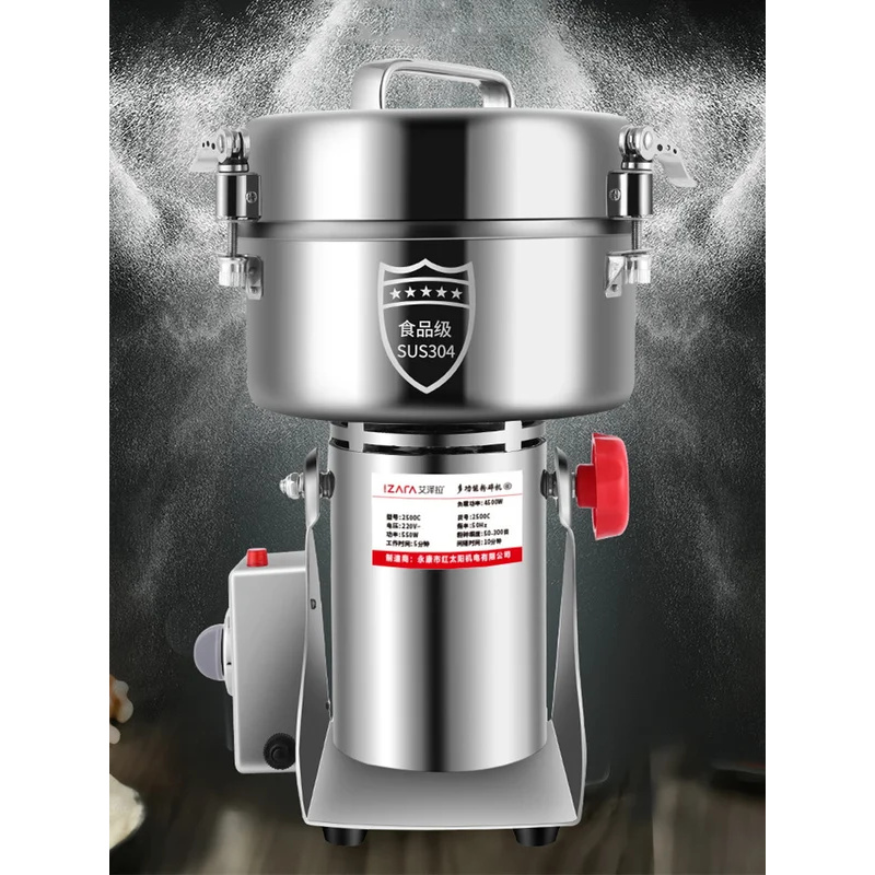 Młynek do proszków 110V/220V 2 – Herb Grinder Machine Commercial recenzja i cena