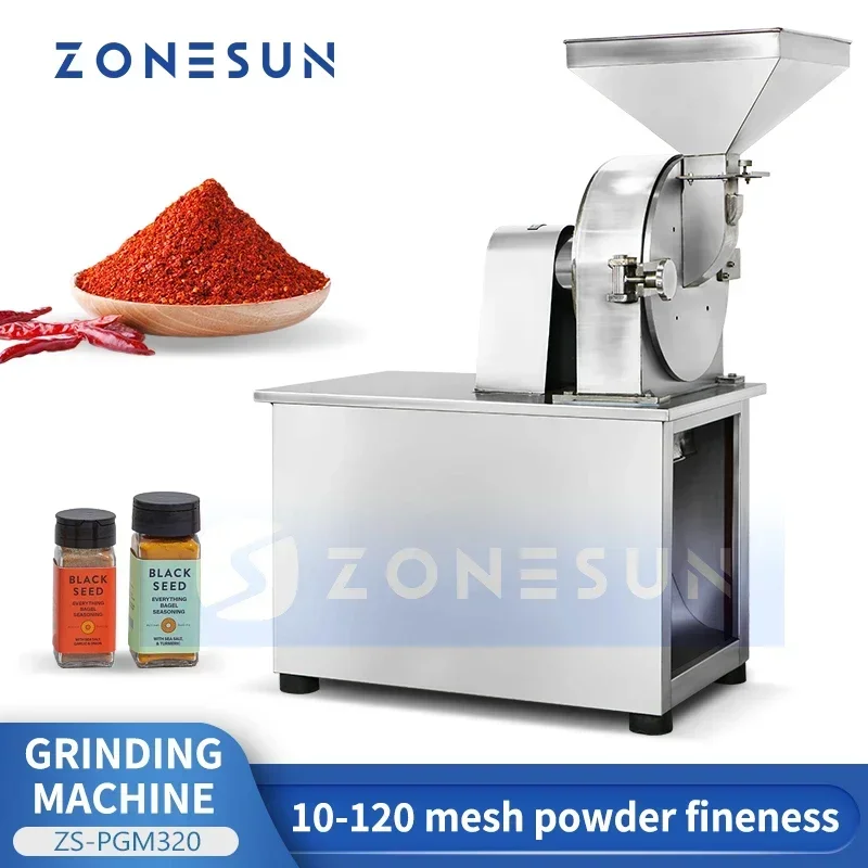ZONESUN ZS-PGM320 Młynek do ch – Ultra Fine Powder Grinder Machine recenzja i cena