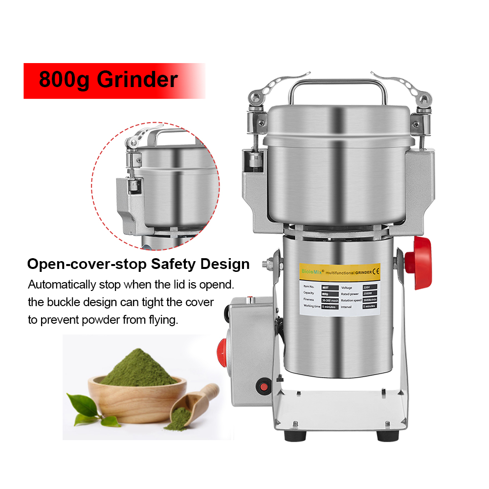 700g Typ Swing Elektryczne Zia – Dry Grain Grinder Stainless Steel recenzja i cena