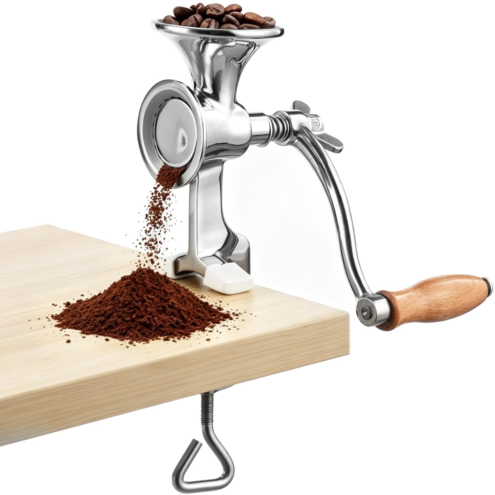 Ręczny młynek do kawy ze stali – Grain Mill Grinder Hand Crank recenzja i cena