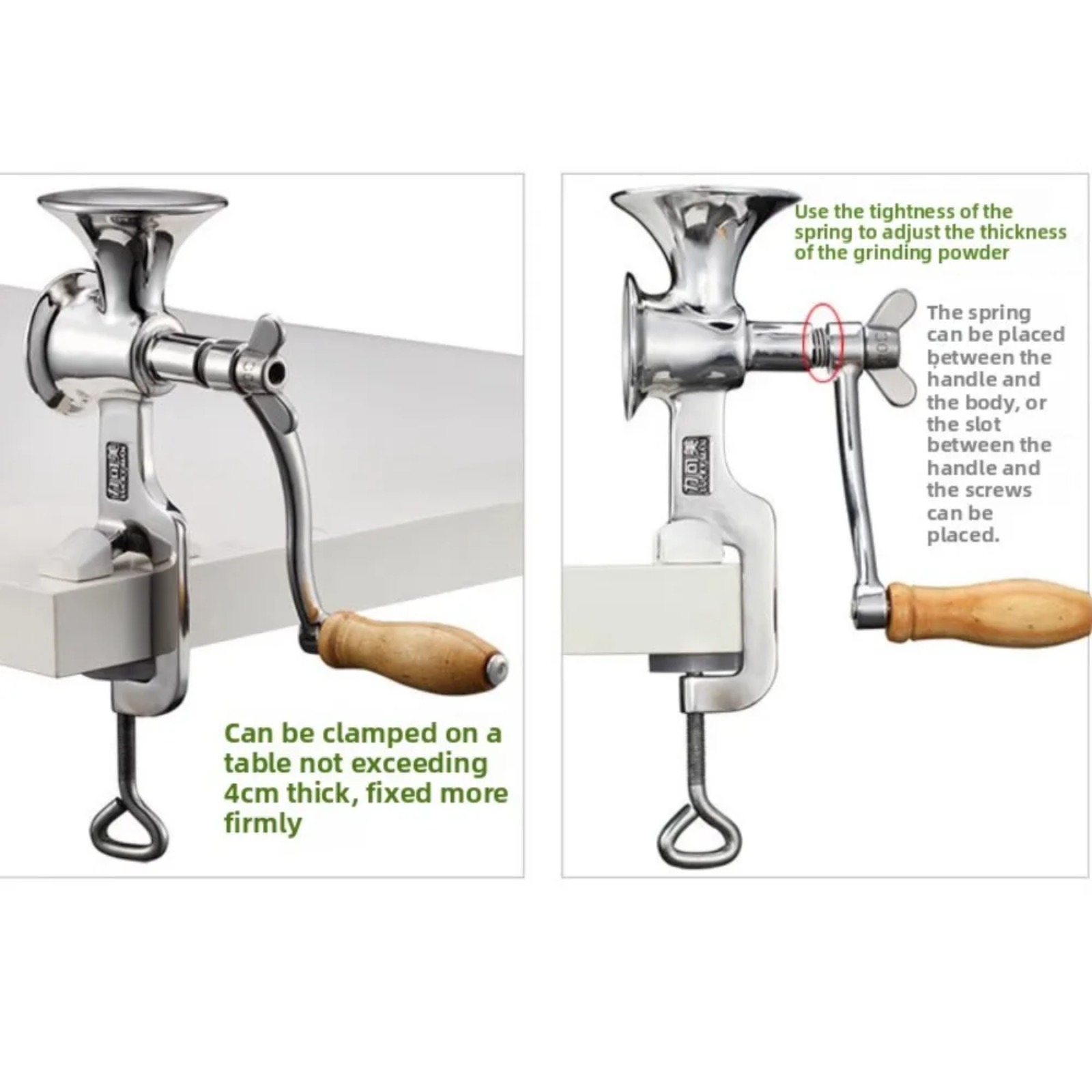 Ręczny młynek do kawy ze stali – Grain Mill Grinder Hand Crank recenzja i cena