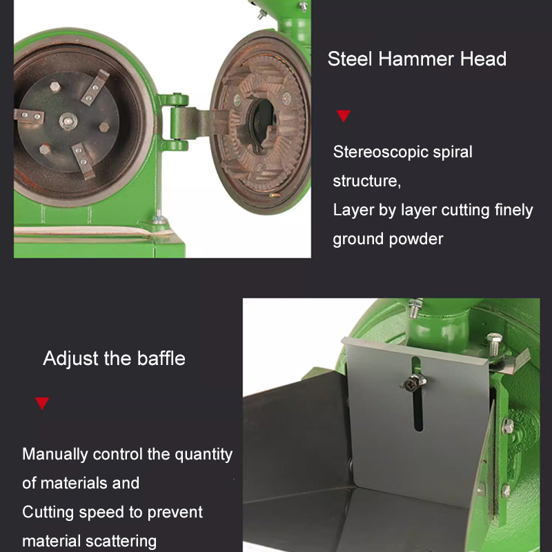 Przemysłowy młyn udarowy do mi – Industrial Hammer Mill Grinder recenzja i cena