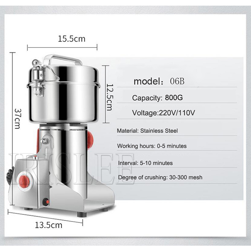 Elektryczny młynek do mąki, zb – Electric Grain Mill 2500W recenzja i cena