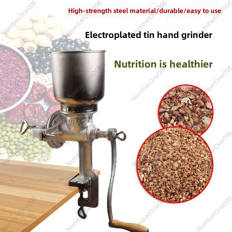 Żeliwny młynek do ziarna z pow – Grain Mill Grinder Hand Crank recenzja i cena