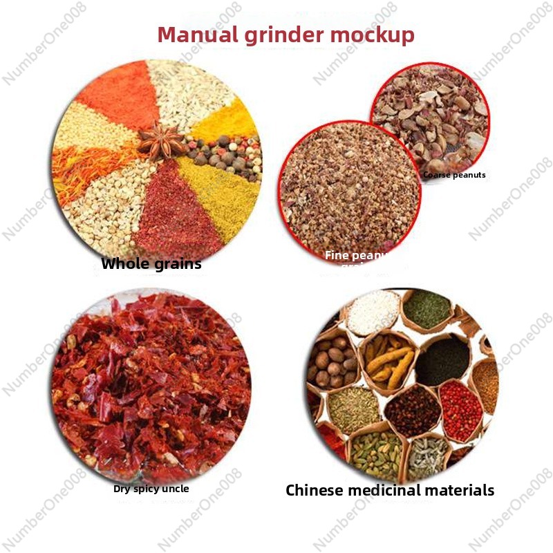 Żeliwny młynek do ziarna z pow – Grain Mill Grinder Hand Crank recenzja i cena